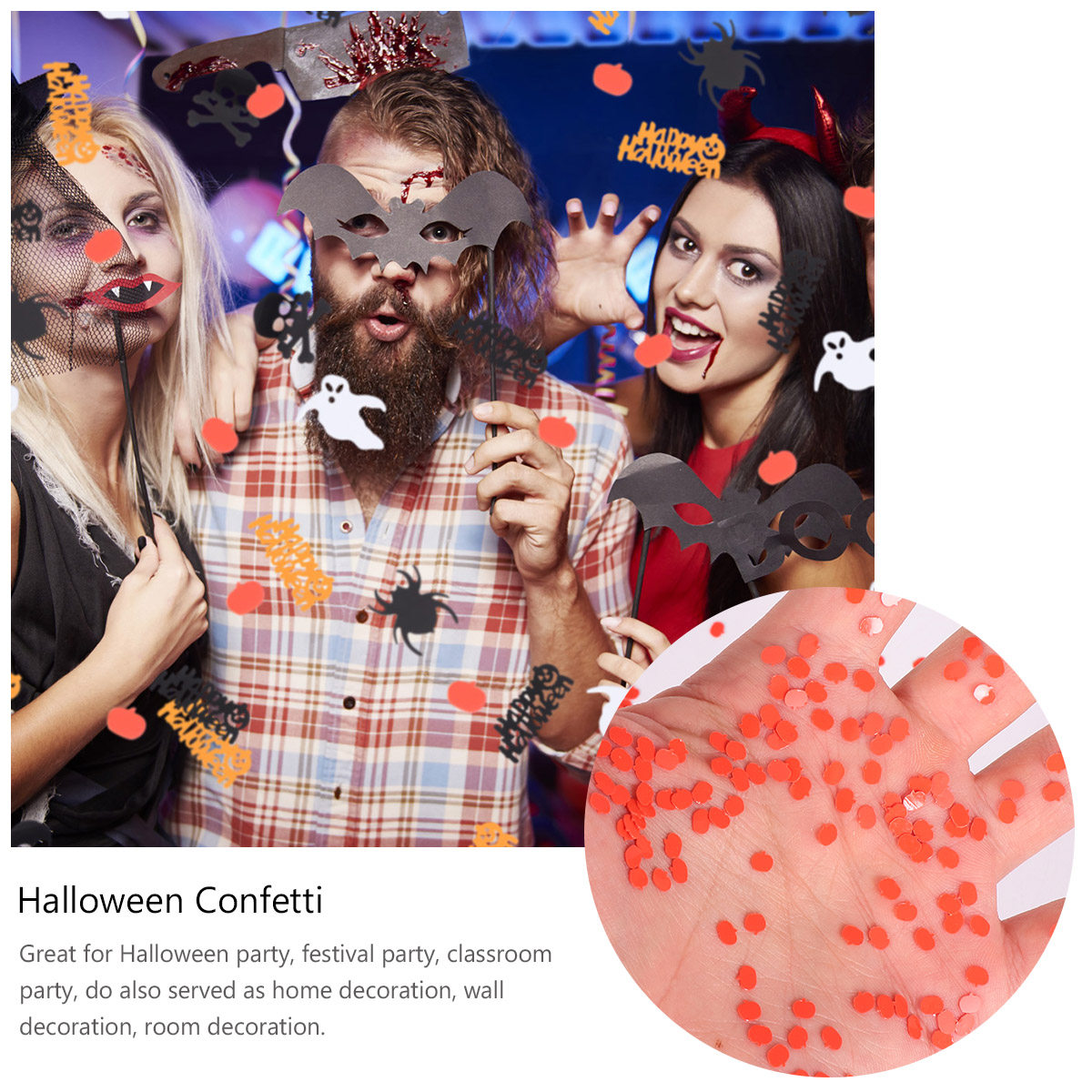 Papercraft Supply Confetti - 78g de Confeti de Papel Mixto
