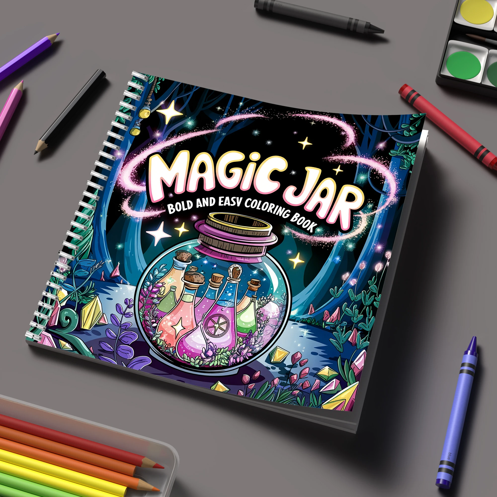 Libro para Colorear Mágico par - Supply Event reseña y precio