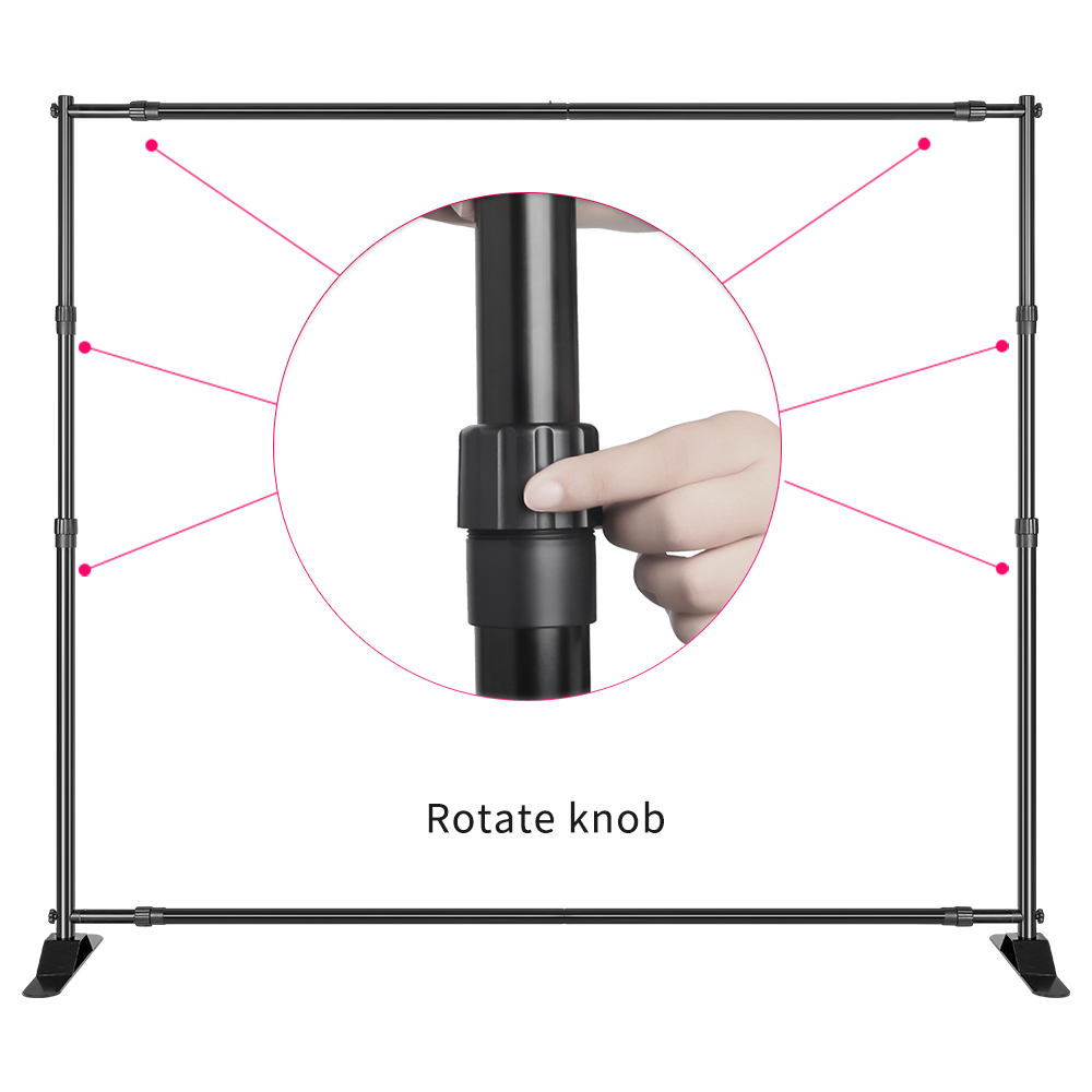 SH Fondo de doble barra transv - Photo Booth Frame reseña y precio