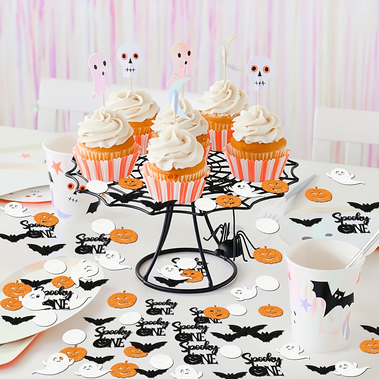 Confeti de Mesa para Halloween - Papercraft Supply Confetti reseña y precio