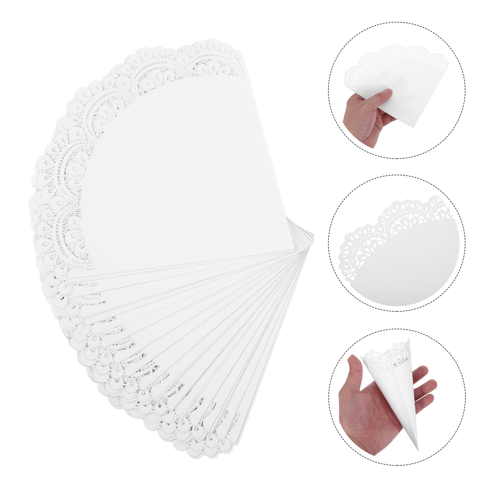 50 piezas de conos para confet - Papercraft Supply Confetti reseña y precio