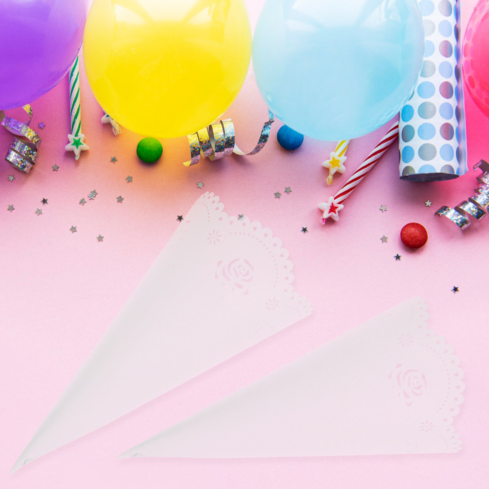 20 Conos de Papel para Confeti - Papercraft Supply Confetti reseña y precio