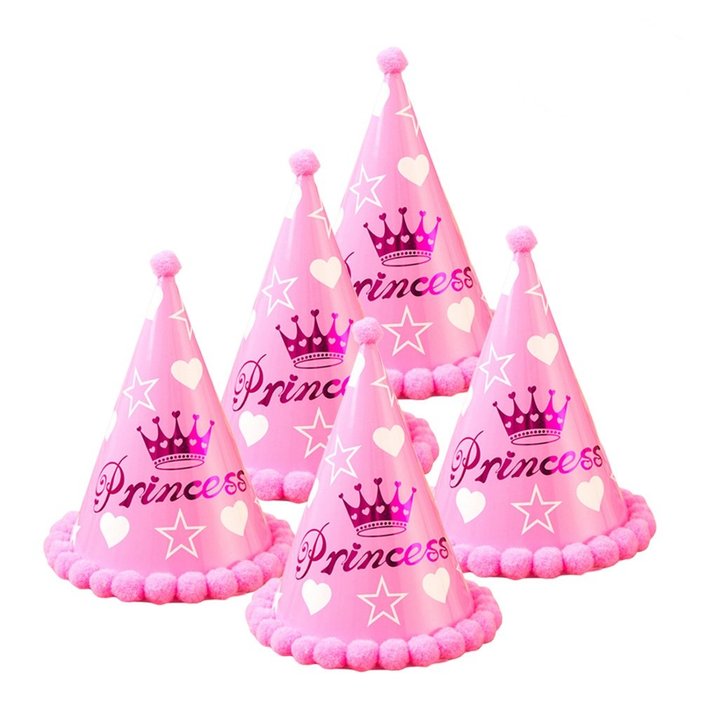 12 Gorros de Papel con Diseño  - Party Hat Cone reseña y precio