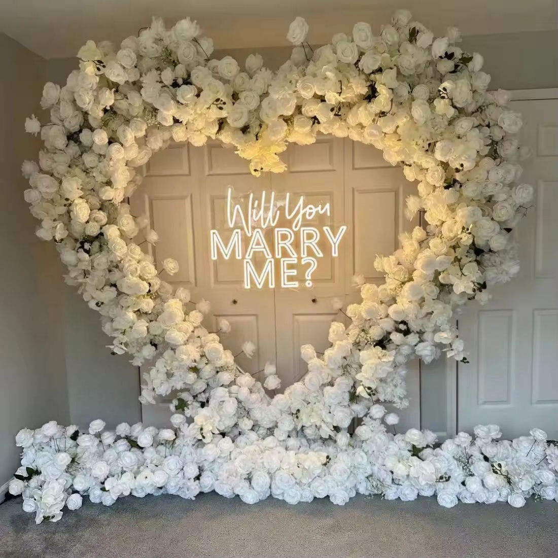 Arco de Flores Artificiales en - Event & Party Supply reseña y precio