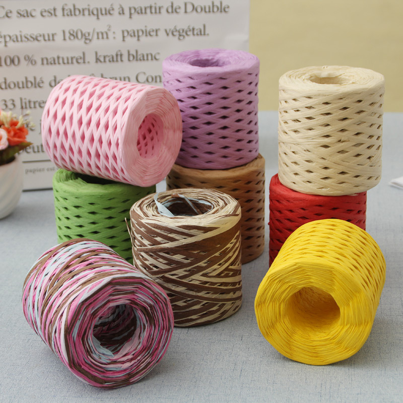 Cinta de cuerda de hilo de raf - Papercraft Supply Ribbon reseña y precio