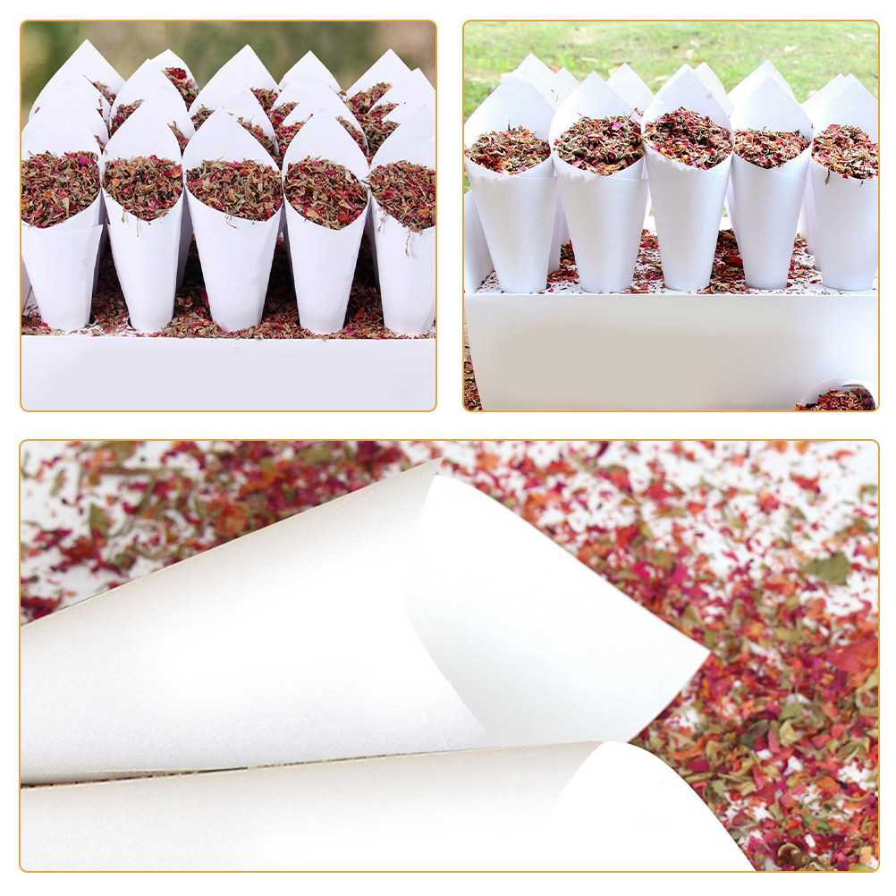 60 Conos de Confeti para Boda, - Papercraft Supply Confetti reseña y precio